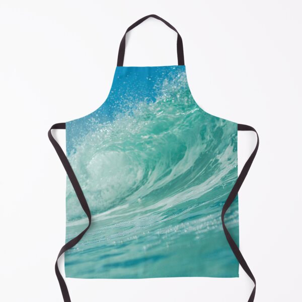 Item preview, Blue Turquoise Ocean Summer Beach Foamy Waves with Blue Sky designed and sold by MyArt23.