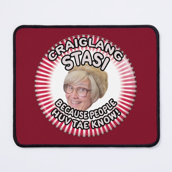 Item preview, Craiglang Stasi (Still Game Inspired) designed and sold by Fanarchist.