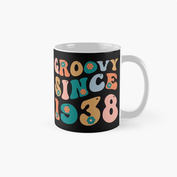 Item preview, Groovy Since 1938 | 84th Birthday | Retro Groovy Birthday designed and sold by AMINE  ★★★★★.