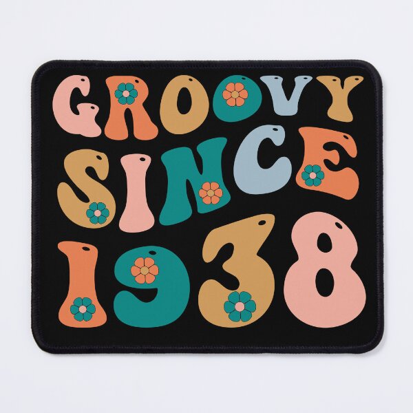 Item preview, Groovy Since 1938 | 84th Birthday | Retro Groovy Birthday designed and sold by AMINE  ★★★★★.