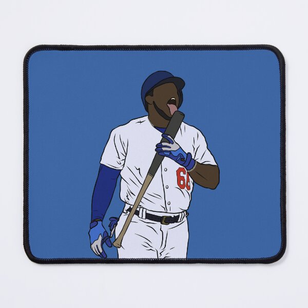 Item preview, Yasiel Puig Licks the Bat designed and sold by RatTrapTees.