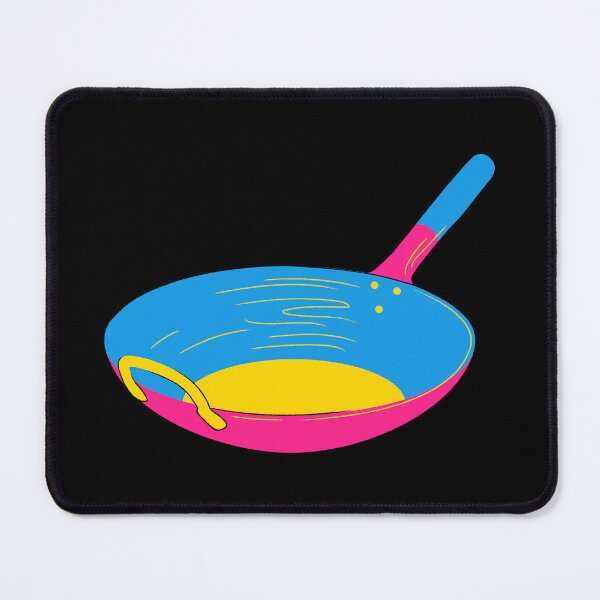 Artikelvorschau, Pan Flag Wok. Pansexual Pride entworfen und verkauft von Subtle Pride Shop.
