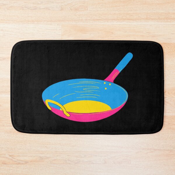 Item preview, Pan Flag Wok. Pansexual Pride designed and sold by Subtle Pride Shop.