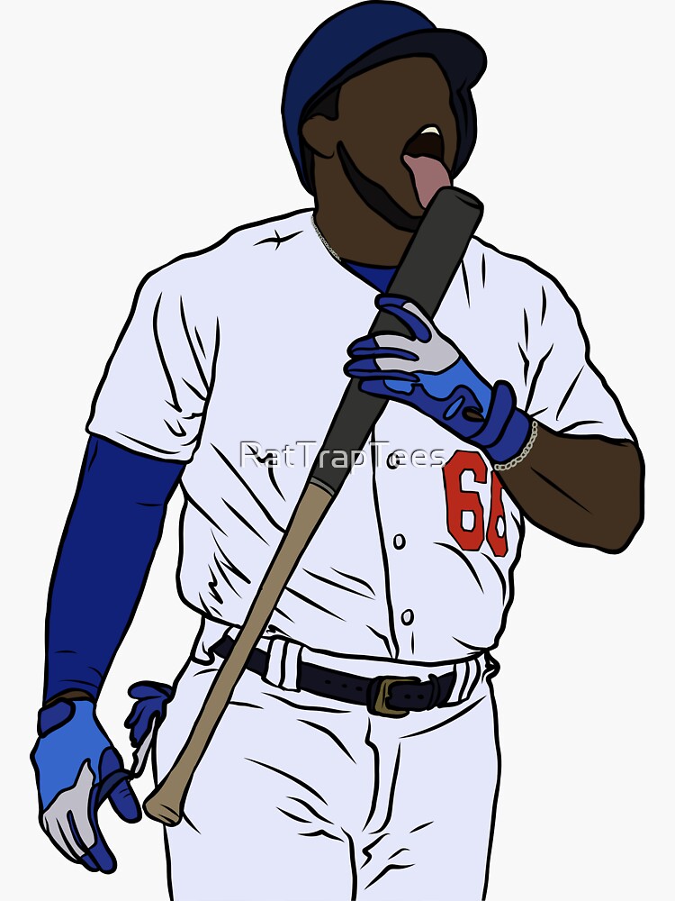 Bryce Harper Bat Throw Sketch Sticker for Sale by RatTrapTees