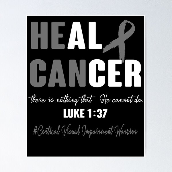 Item preview, Cortical Visual Impairment Awareness - Heal Cancer - Support Cortical Visual Impairment Warrior Gifts designed and sold by ElizabethS809.