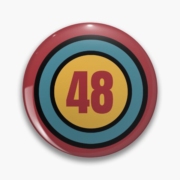 Item preview, The Number 48 - forty eight - forty eighth - 48th designed and sold by SirenSeventyOne.