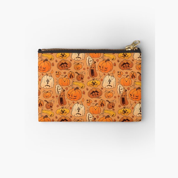 Item preview, Pumpkin faces pattern  designed and sold by JenChibi.