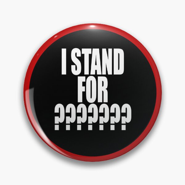 Item preview, I stand for ??? designed and sold by TrenderDesigns.