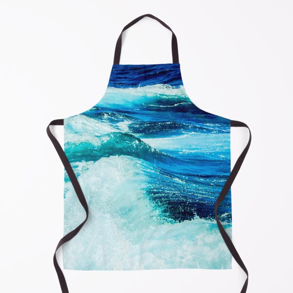 Aperçu de l'œuvre Océan bleu turquoise Plage d'été Vagues écumeuses créée et vendue par MyArt23.