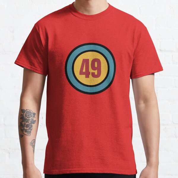 TIE-DYE Red 49ers Brock Purdy Niners Bay Area T-shirt 