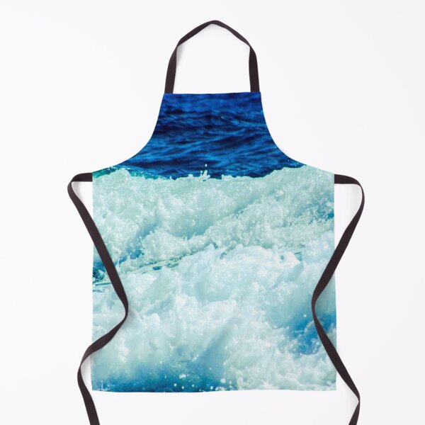 Aperçu de l'œuvre Océan bleu turquoise profond Plage d'été Vagues écumeuses créée et vendue par MyArt23.