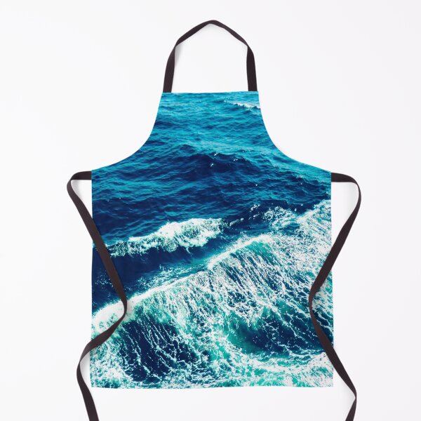 Item preview, Blue Turquoise Ocean Summer Beach Foamy Waves designed and sold by MyArt23.