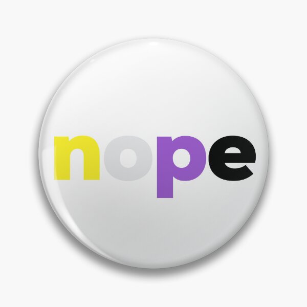Item preview, nope. LGBTQ Nonbinary Pride designed and sold by Subtle Pride Shop.