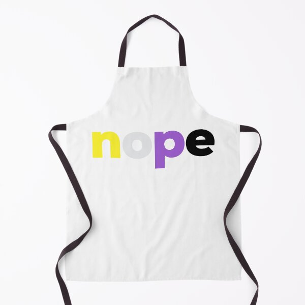 Item preview, nope. LGBTQ Nonbinary Pride designed and sold by Subtle Pride Shop.