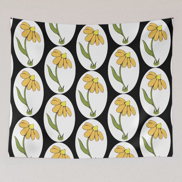 Item preview, Daisy Whimsical Cartoon Illustration Happy Colours  designed and sold by AngelDawnDesign.