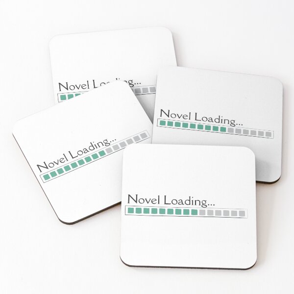 Item preview, Novel Loading - NaNoWriMo Writing Sticker Design designed and sold by With Graceful Purpose.