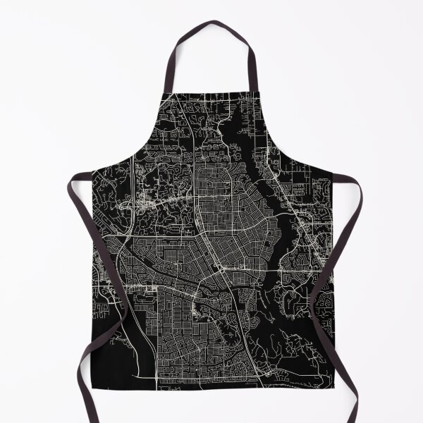 Item preview, Port St. Lucie - monochrome city map designed and sold by cozyspirit.
