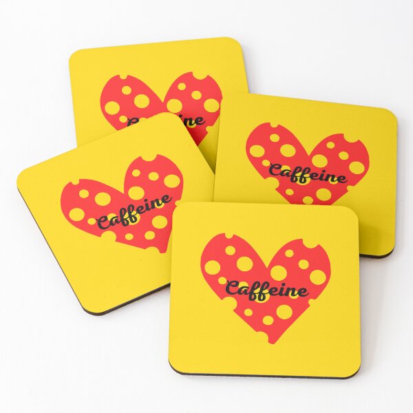 Item preview, Caffeine Lover with Heart designed and sold by Kubala.