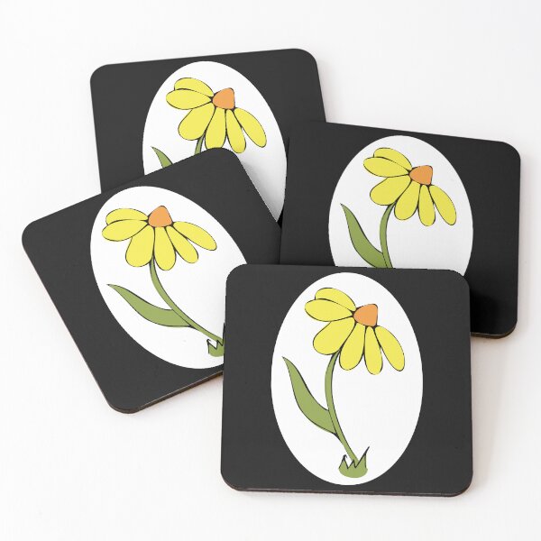 Item preview, Daisy Whimsical Cartoon Illustration Happy Colours  designed and sold by AngelDawnDesign.