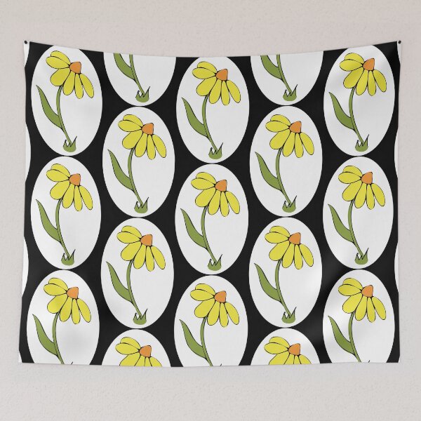 Item preview, Daisy Whimsical Cartoon Illustration Happy Colours  designed and sold by AngelDawnDesign.