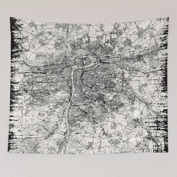 Item preview, Prague - Czech Republic - vintage map designed and sold by cozyspirit.