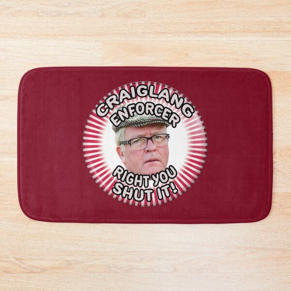 Item preview, Craiglang Enforcer (Still Game Inspired) designed and sold by Fanarchist.