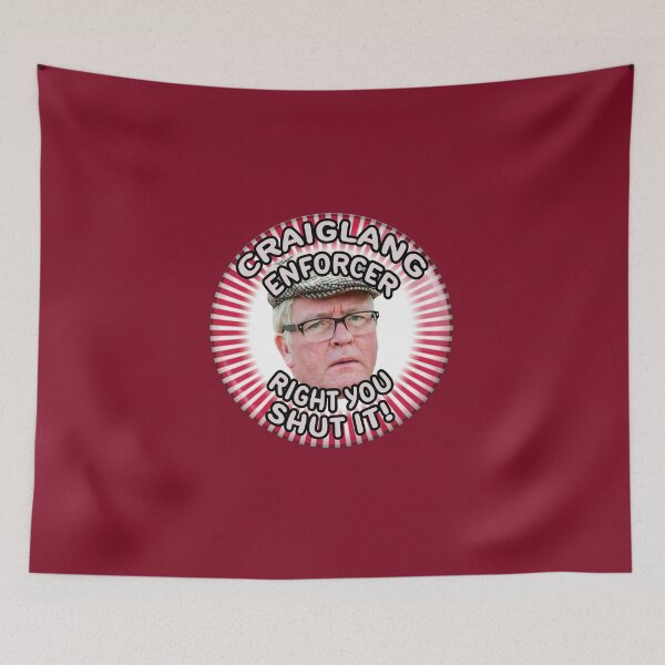 Item preview, Craiglang Enforcer (Still Game Inspired) designed and sold by Fanarchist.
