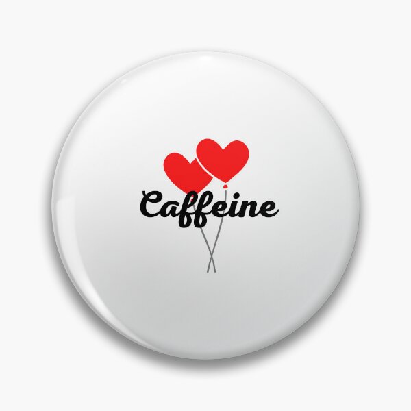 Item preview, Caffeine Lover with Hearts designed and sold by Kubala.