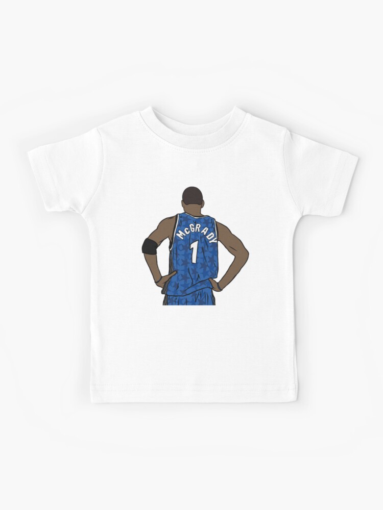 Tracy McGrady Celebration Kids T-Shirt for Sale by RatTrapTees