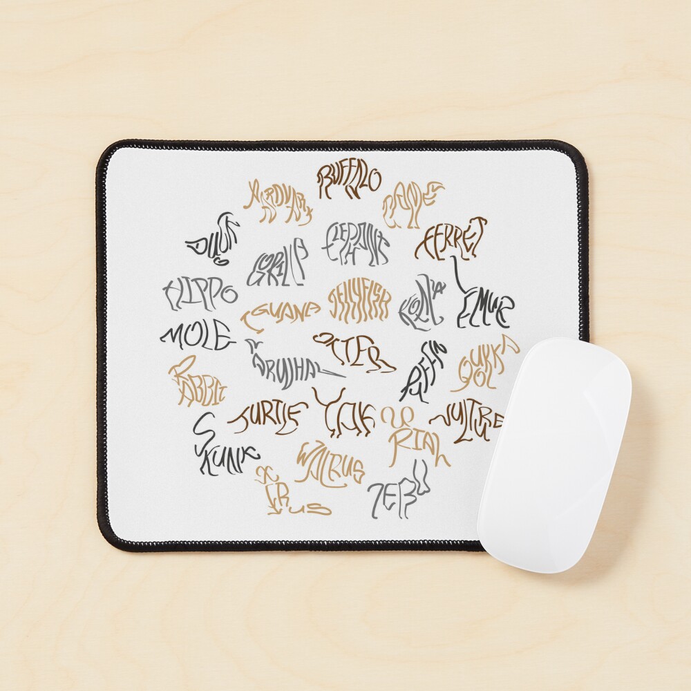 Item preview, Mouse Pad designed and sold by Calligrammed.