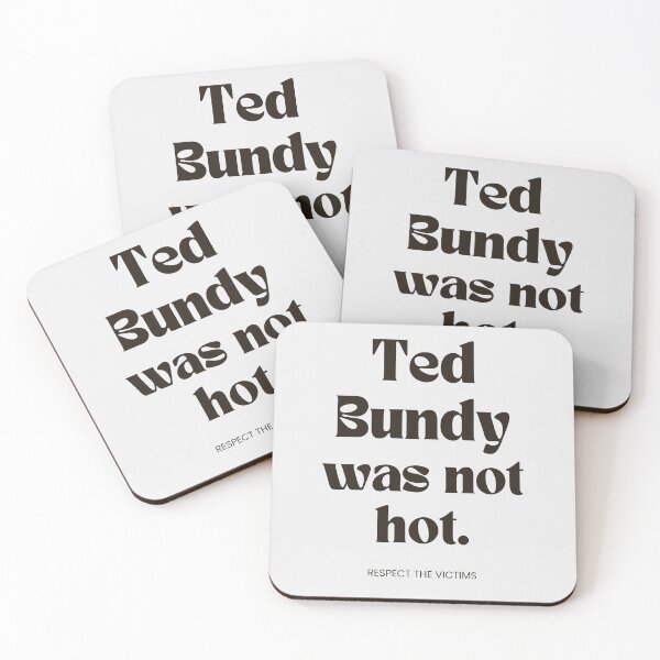 Item preview, Ted Bundy WAS NOT HOT | Home Decor Sticker Pack Collage | HECKINFAROUT designed and sold by Two Otters Co.