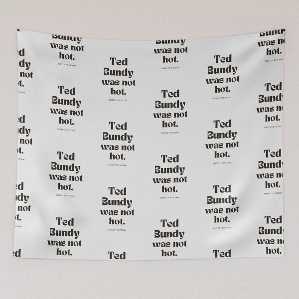 Item preview, Ted Bundy WAS NOT HOT | Home Decor Sticker Pack Collage | HECKINFAROUT designed and sold by Two Otters Co.