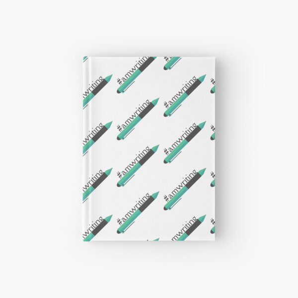 Item preview, #amwriting - NaNoWriMo Writing Sticker Design designed and sold by With Graceful Purpose.