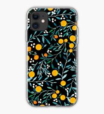 Oranges on Black iPhone Case
