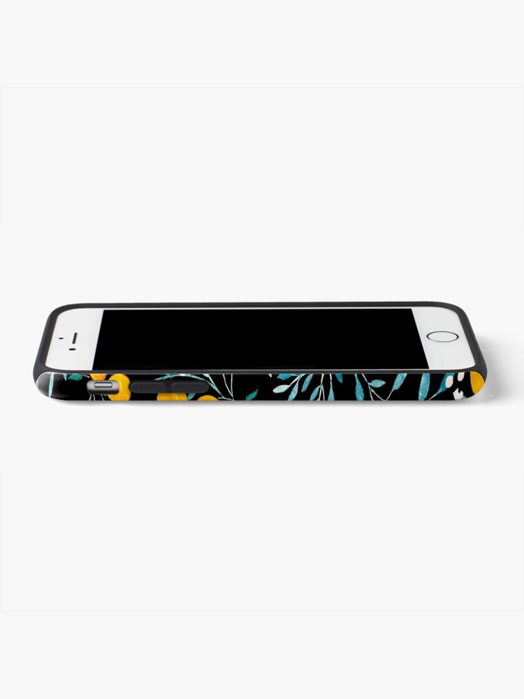 Alternate view of Oranges on Black iPhone Case & Cover