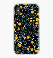 Oranges on Black iPhone Case