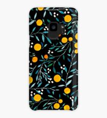 Oranges on Black Case/Skin for Samsung Galaxy