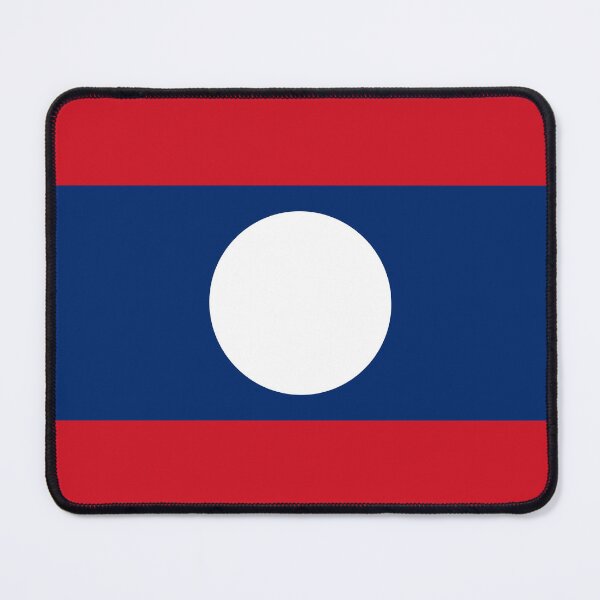 Item preview, flag of laos designed and sold by tony4urban.