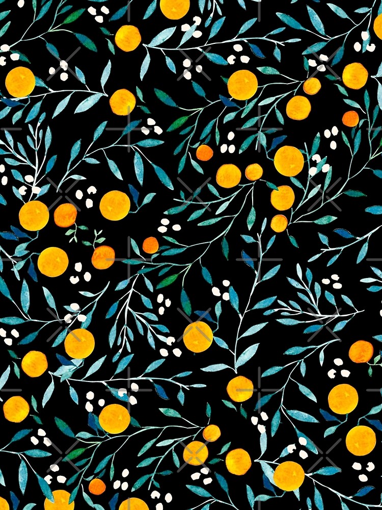 Oranges on Black by artiisan