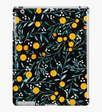 Oranges on Black iPad Case/Skin