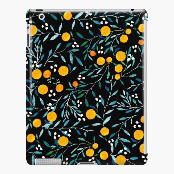 Oranges on Black iPad Snap Case