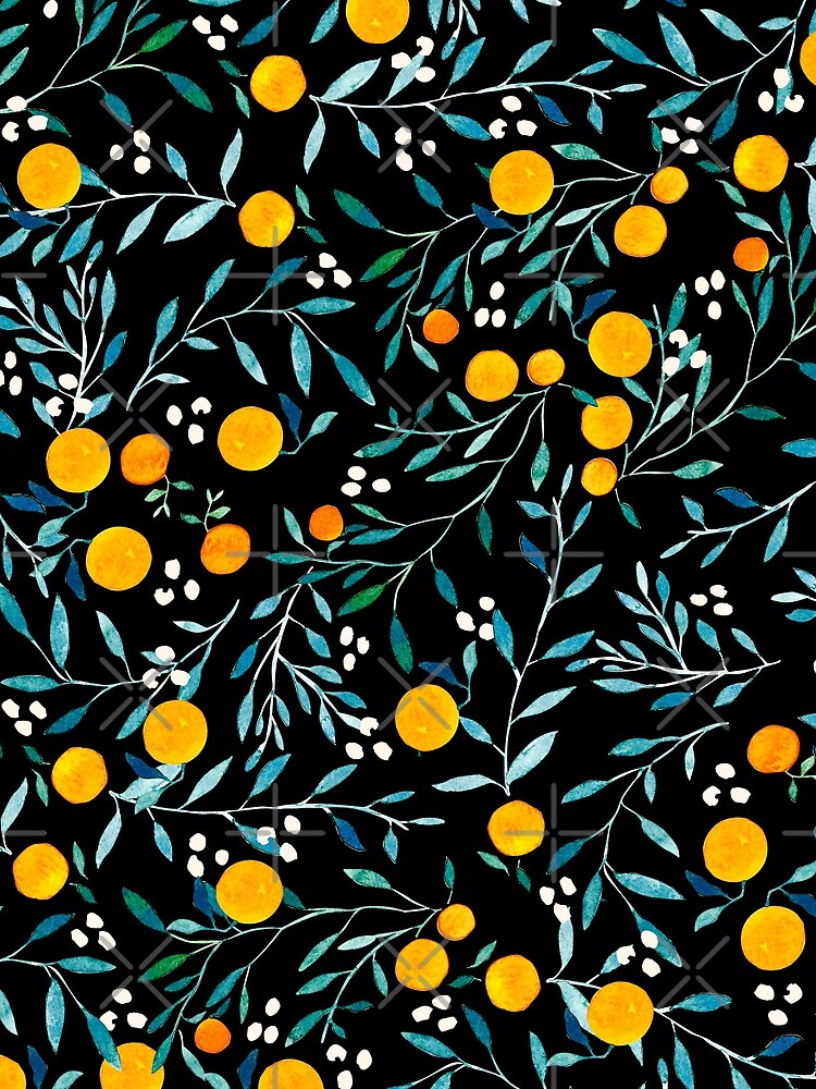 Oranges on Black by artiisan