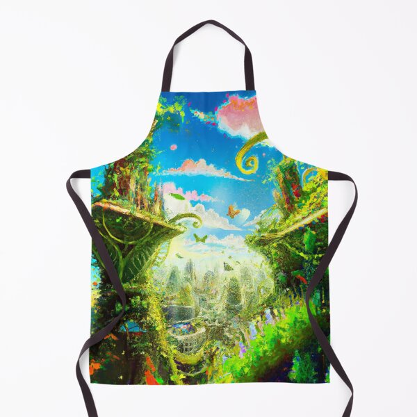 Item preview, Futuristic Plant City Digital Painting, AI Generated Art designed and sold by sweetbelle.