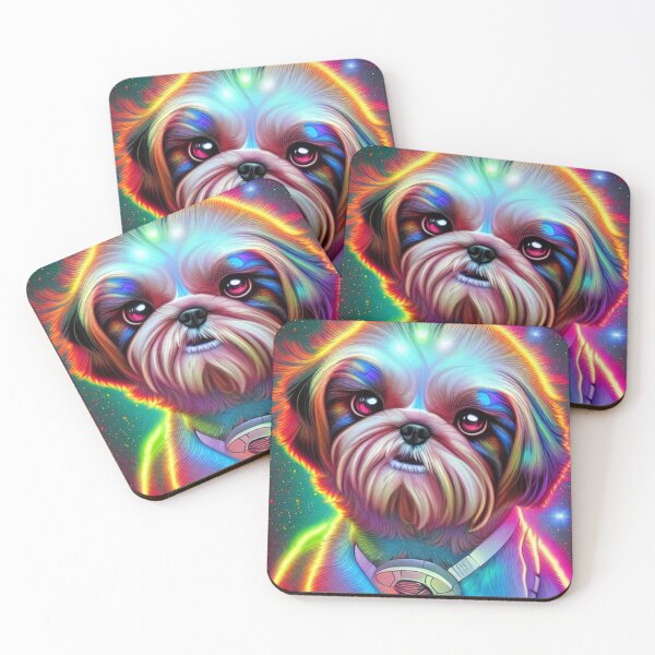 Item preview, Cadet #17 - Galactic shih tzu designed and sold by Galactic Fur Baby Federation.