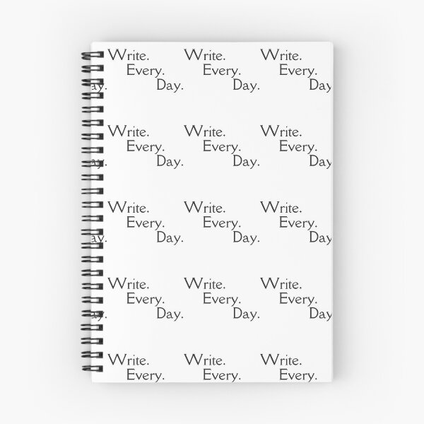 Item preview, Write. Every. Day. - NaNoWriMo Writing Sticker Design designed and sold by With Graceful Purpose.
