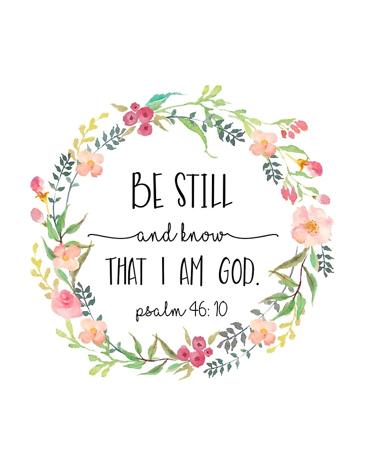 Be Still And Know That I Am God Ipad Case Skin By Anniebananie13 Redbubble