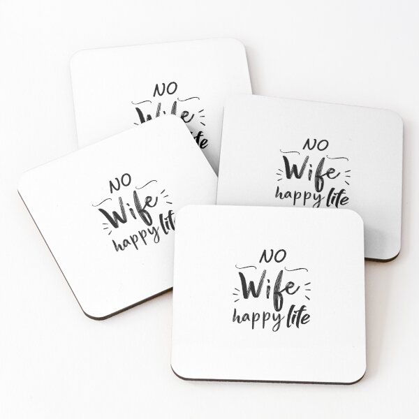 Item preview, no wife happy life designed and sold by Crystakim.