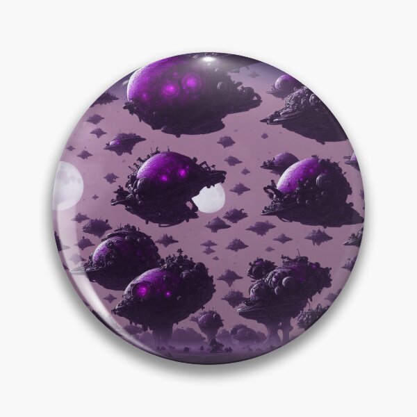 Item preview, An armada of alien battlesnails landing on a purple planet I designed and sold by BrachiaST.