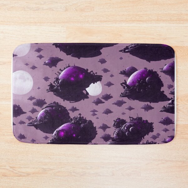 Item preview, An armada of alien battlesnails landing on a purple planet I designed and sold by BrachiaST.