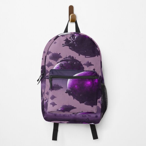 Item preview, An armada of alien battlesnails landing on a purple planet I designed and sold by BrachiaST.